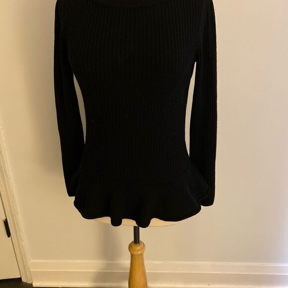 #50  TORY BURCH Ramona Merino Wool Sweater - Picture 6 of 7